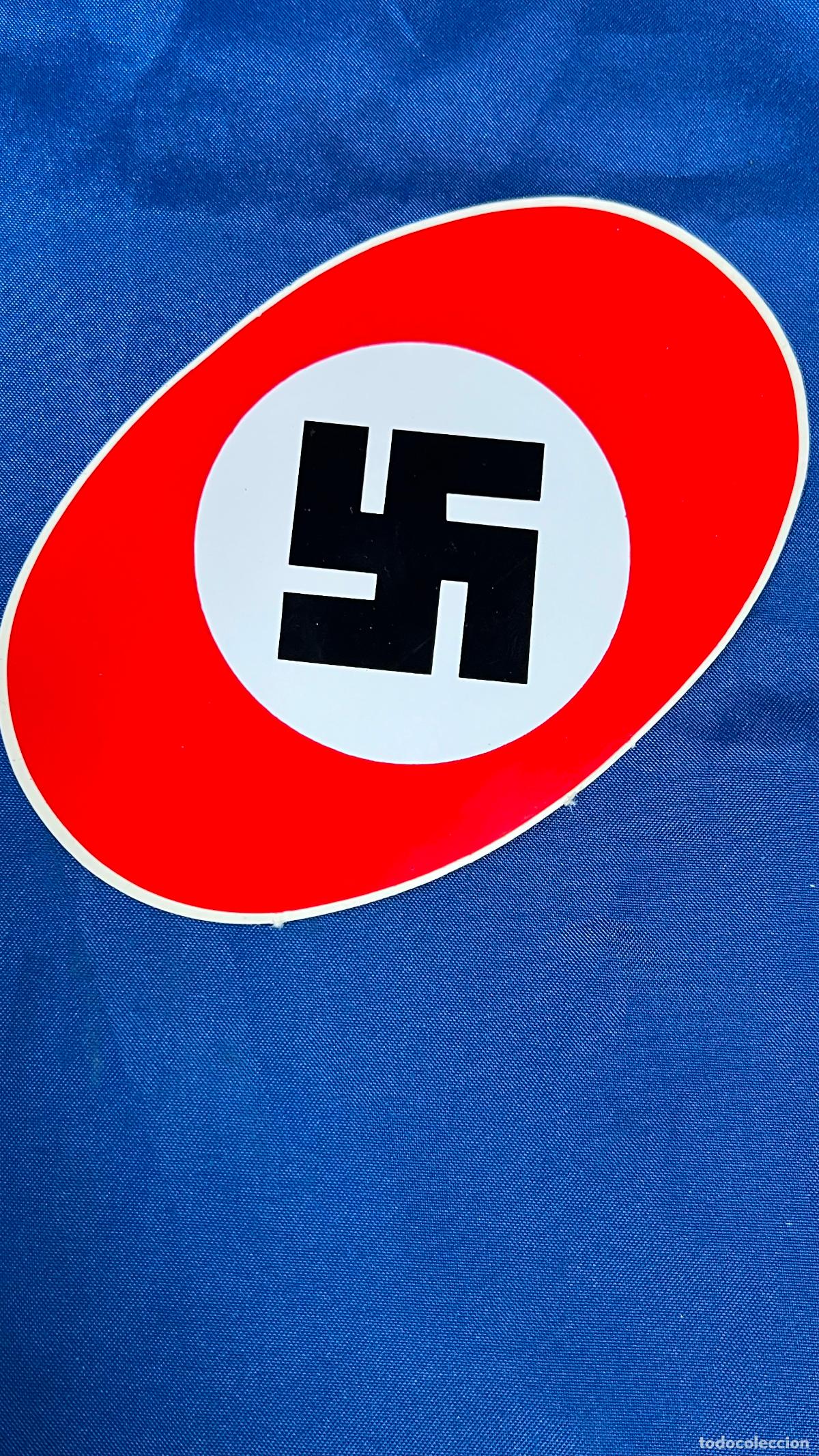 Autocollants de collection: pegatina politica nazi nacional socialista segunda guerra mundial cedade waffen ss