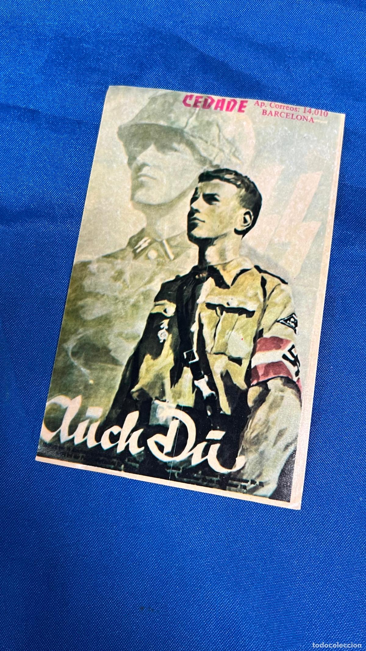 Autocolantes de cole&ccedil;&atilde;o: pegatina politica nazi nacional socialista segunda guerra mundial cedade waffen ss