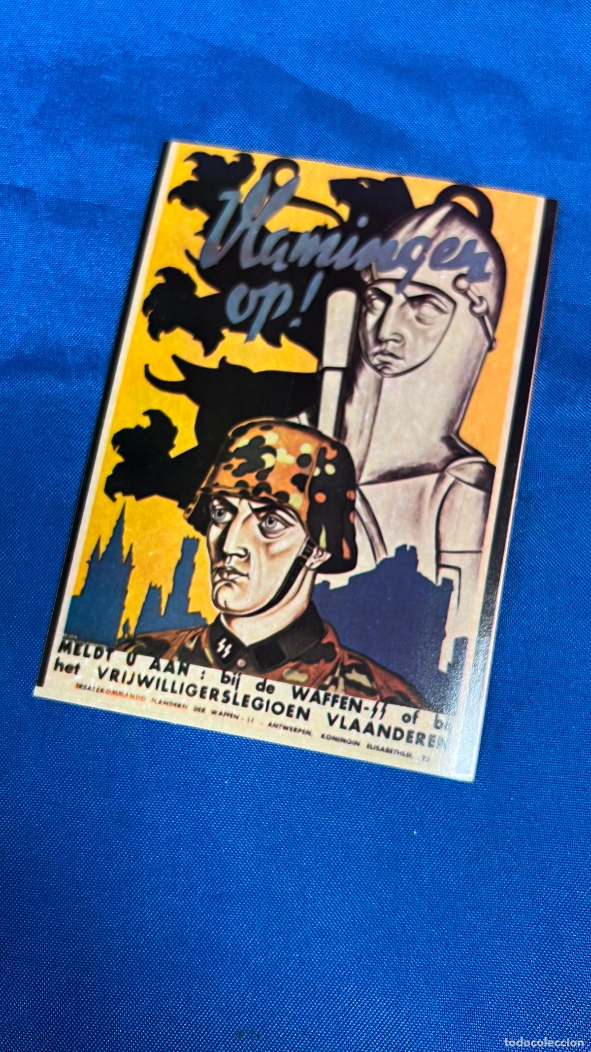 Autocollants de collection: pegatina politica nazi nacional socialista segunda guerra mundial cedade waffen ss