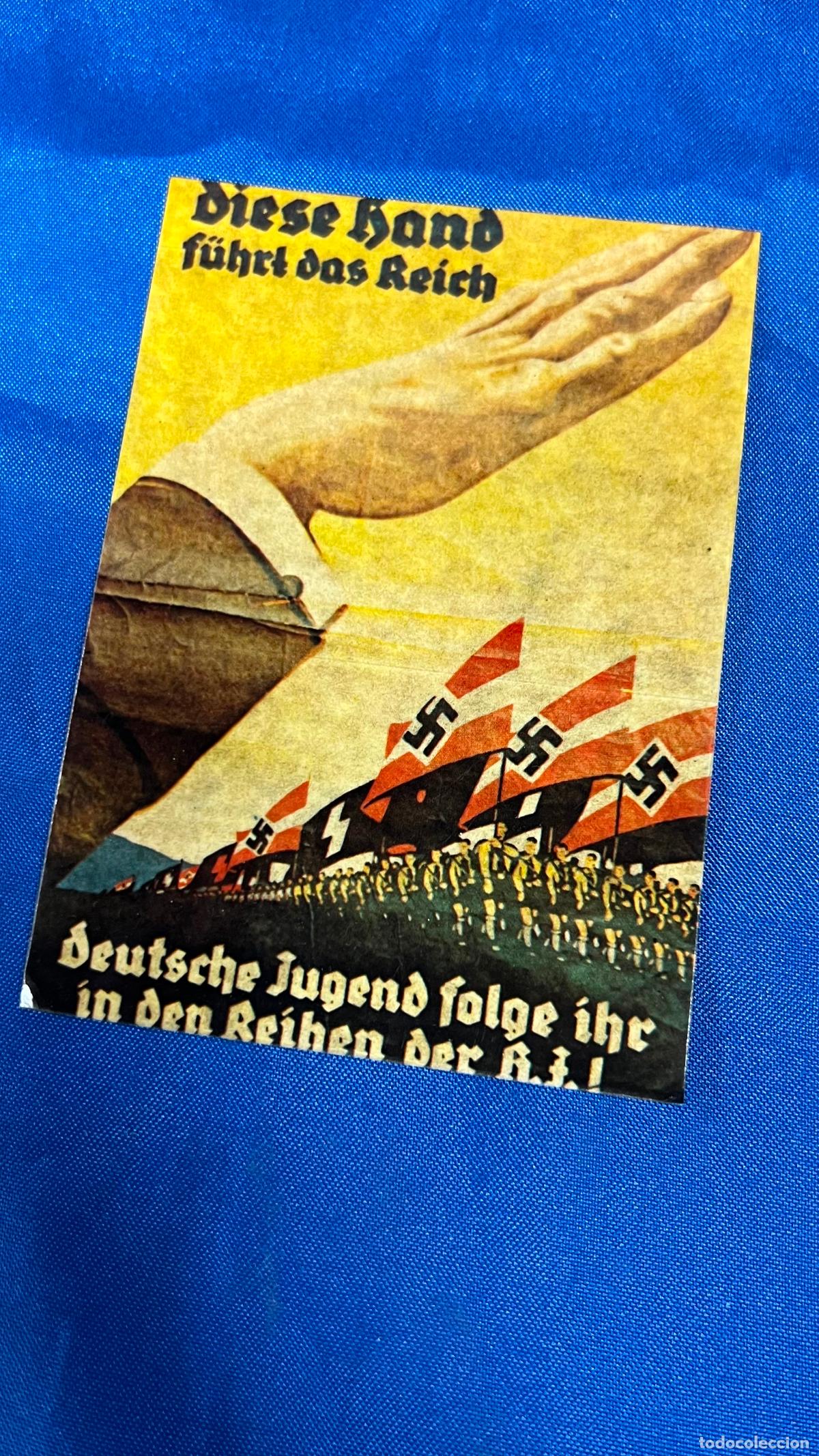Autocollants de collection: pegatina politica nazi nacional socialista segunda guerra mundial cedade waffen ss