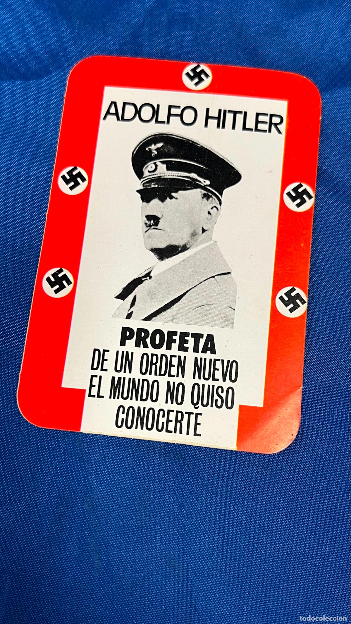 Autocollants de collection: pegatina politica nazi nacional socialista segunda guerra mundial cedade adolf hitler profeta