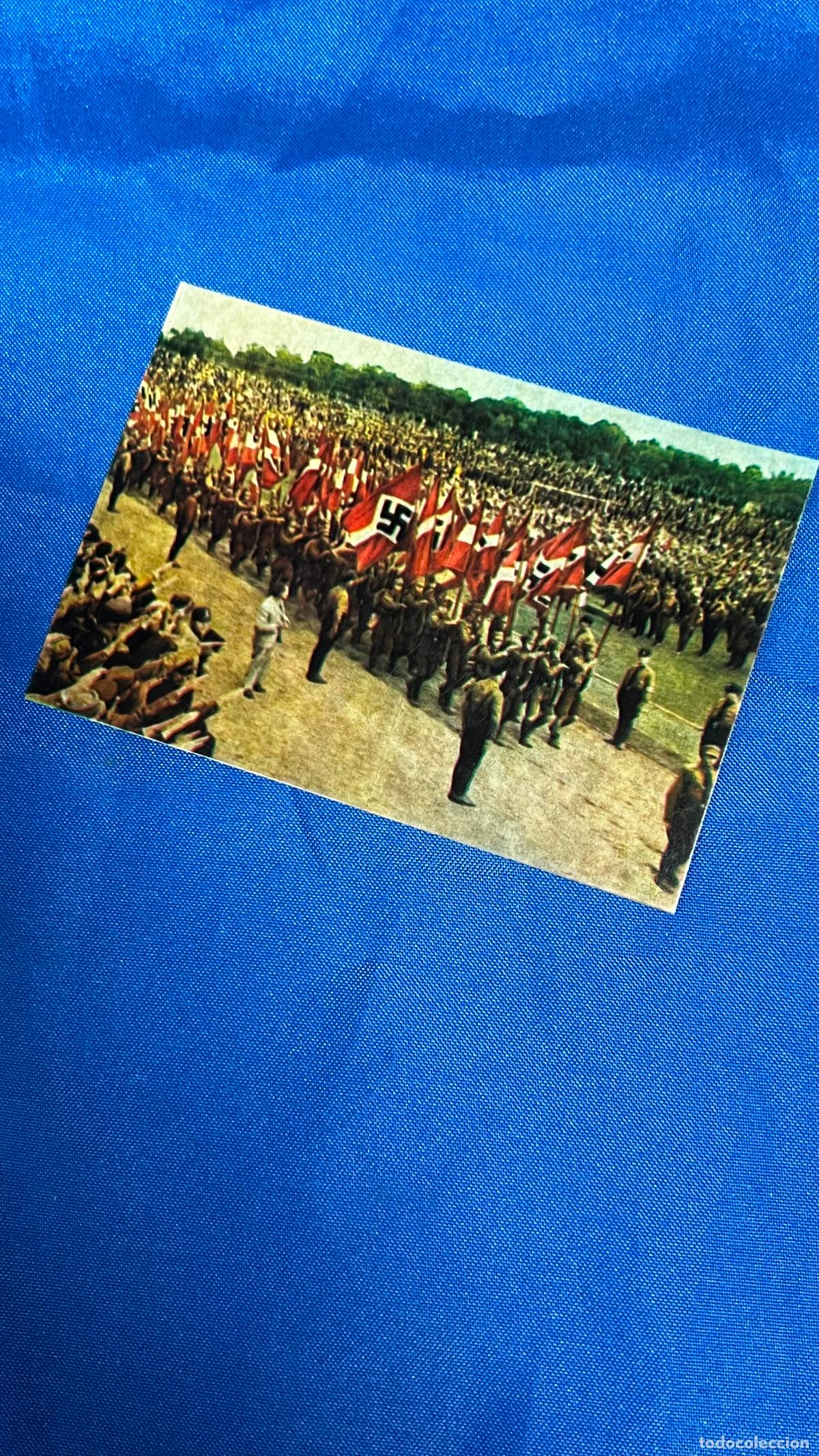 Autocollants de collection: Pegatina politica nazi de un corresponsal de CEDADE - propaganda Nacional socialista -