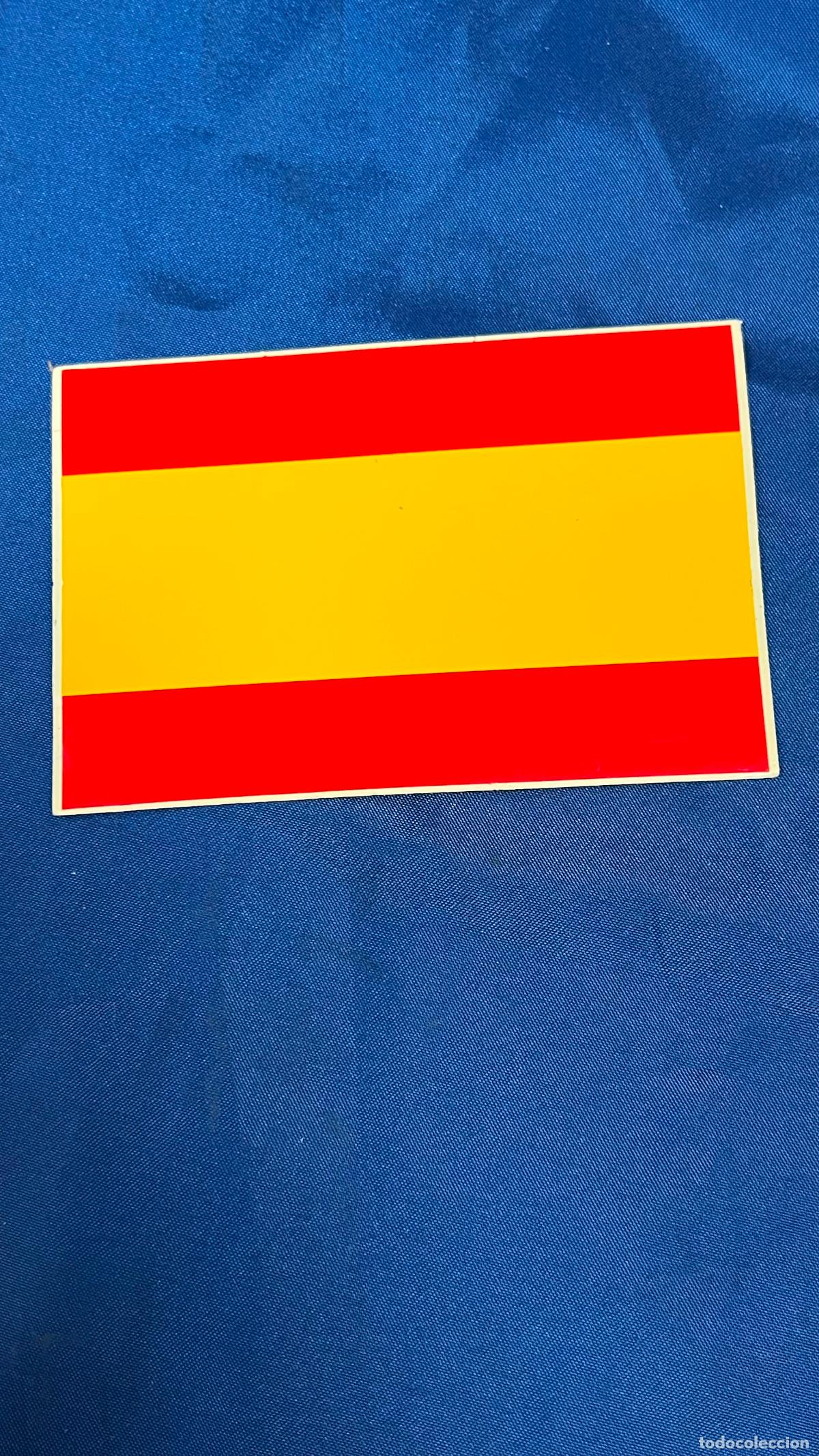 Autocollants de collection: Pegatina politica transicion espa&ntilde;a bandera