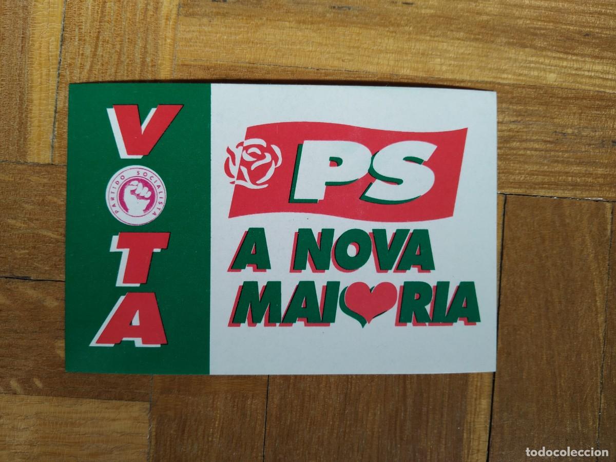 Autocollants de collection: PEGATINA POLITICA VOTA PS A NOVA MAIRIA PORTUGAL SIN PEGAR