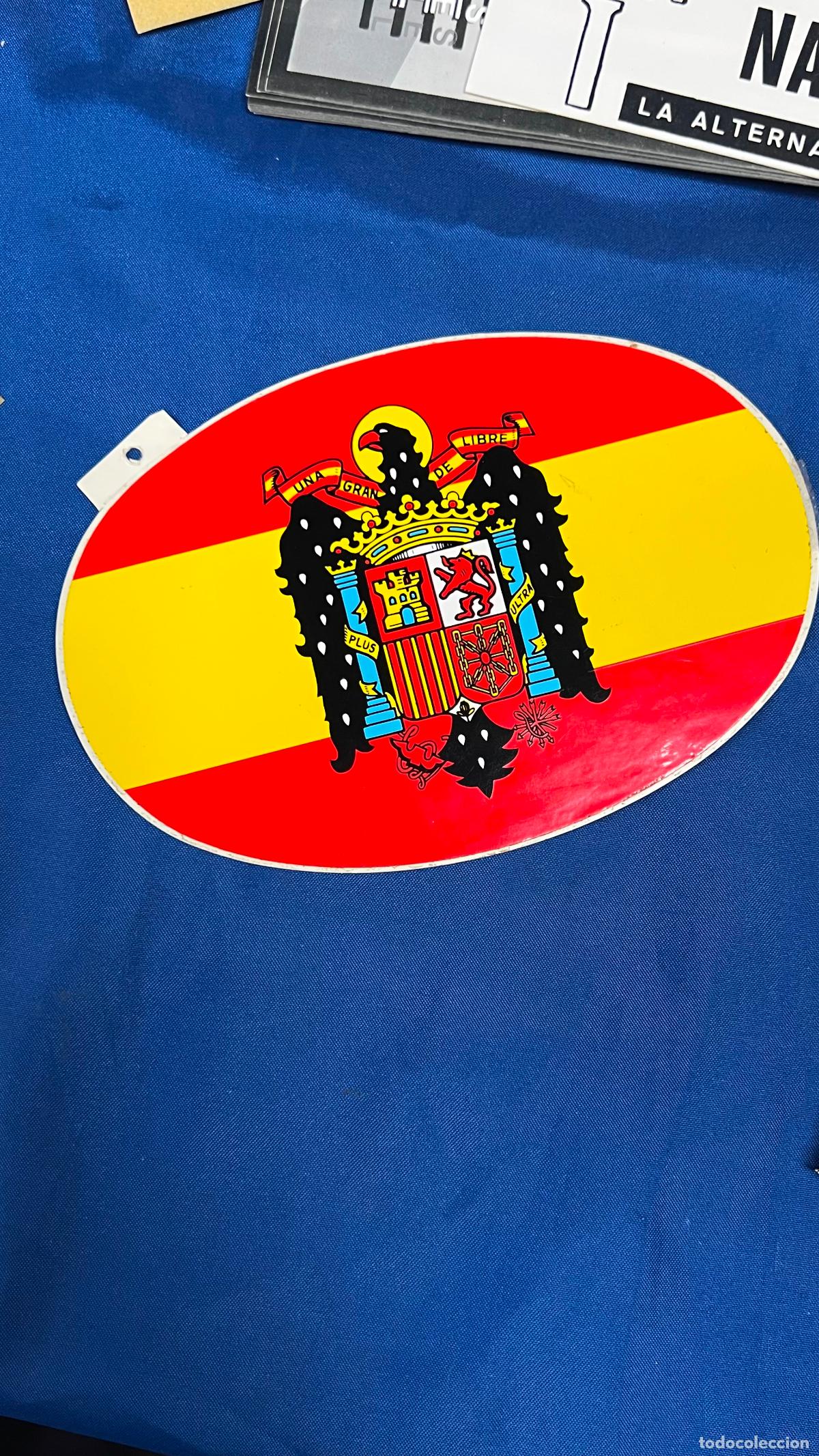 Autocollants de collection: Pegatina politica transicion franco franquismo falange aguila san juan