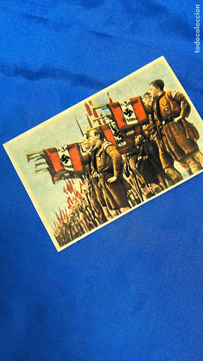 Autocollants de collection: pegatina politica nazi nacional socialista segunda guerra mundial cedade