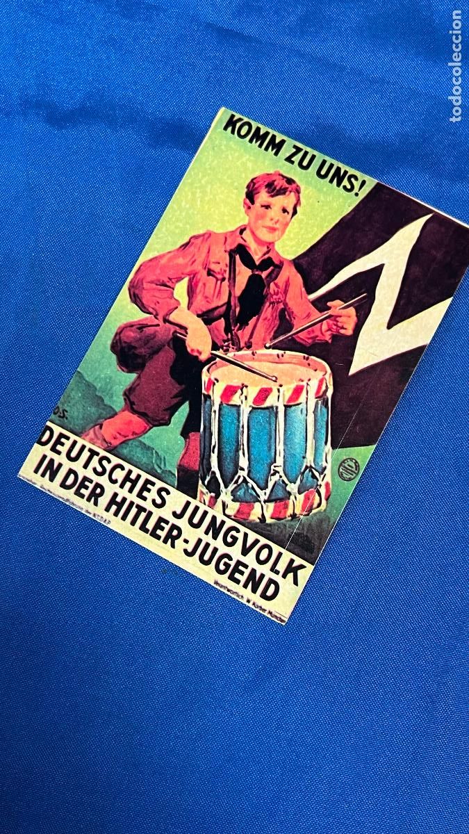 Autocollants de collection: pegatina politica nazi nacional socialista segunda guerra mundial cedade