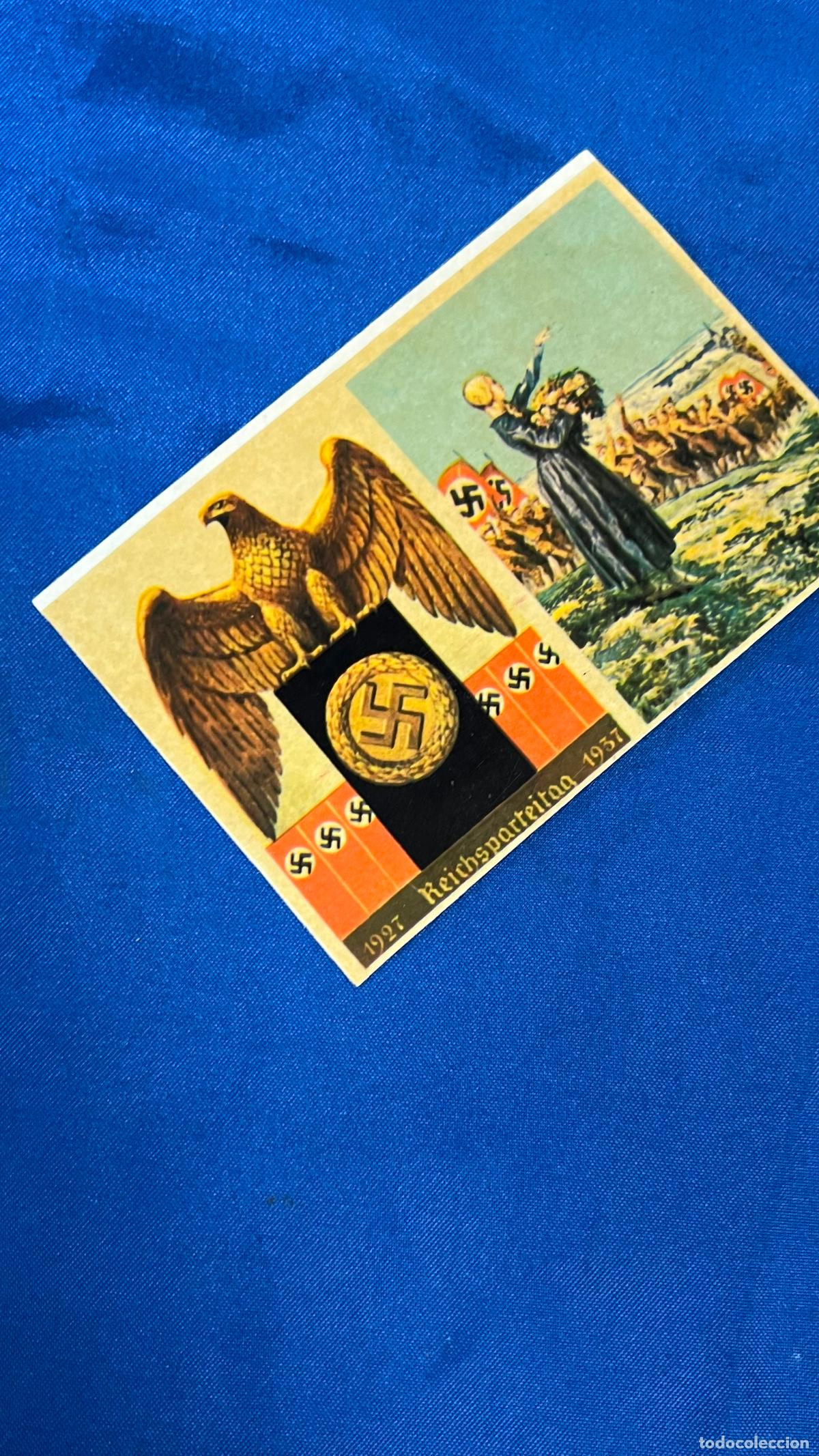 Autocollants de collection: pegatina politica nazi nacional socialista segunda guerra mundial cedade