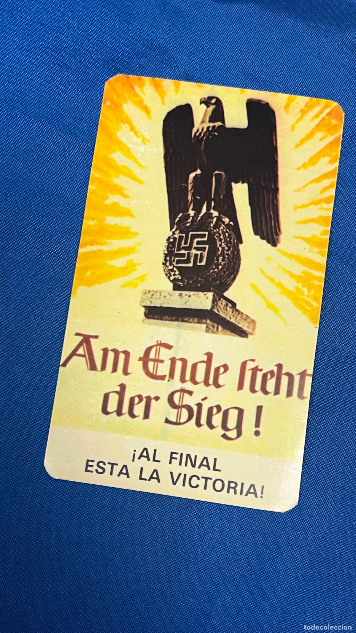 Pegatinas de colecci&oacute;n: pegatina politica nazi nacional socialista segunda guerra mundial cedade final victoria