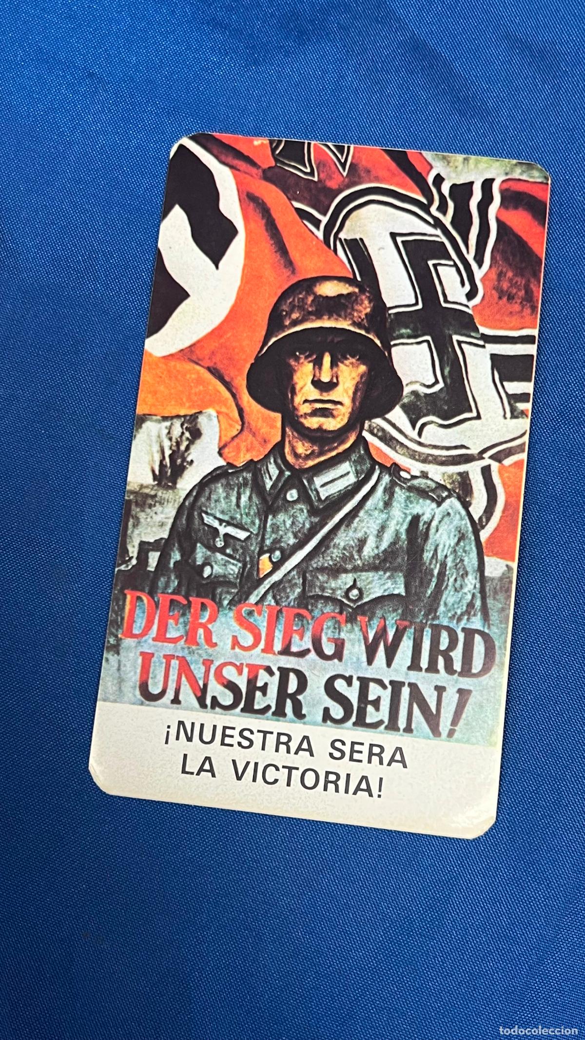 Pegatinas de colecci&oacute;n: pegatina politica nazi nacional socialista segunda guerra mundial cedade final victoria