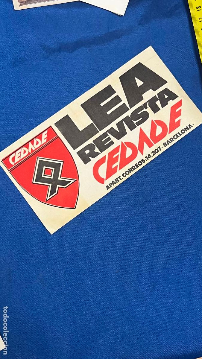 Pegatinas de colecci&oacute;n: pegatina politica nazi nacional socialista segunda guerra mundial lea revista cedade