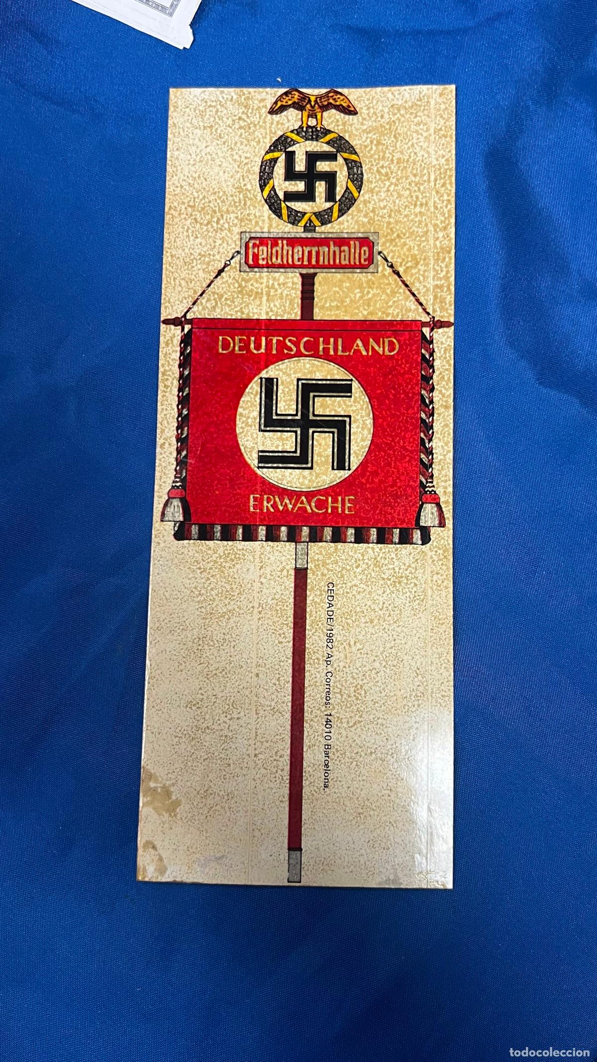 Pegatinas de colecci&oacute;n: pegatina politica nazi nacional socialista segunda guerra mundial revista cedade esvastica