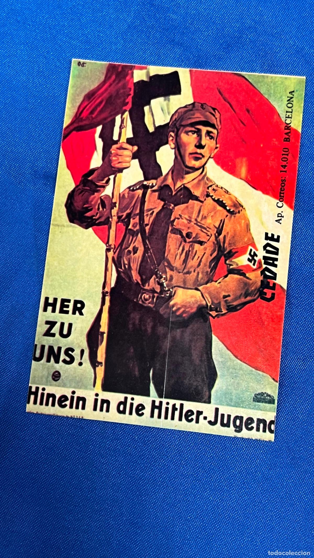 Pegatinas de colecci&oacute;n: pegatina politica nazi nacional socialista segunda guerra mundial cedade