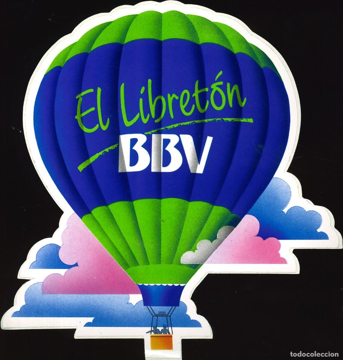 Pegatinas de colecci&oacute;n: PEGATINA - ADHESIVO - BANCOS - BBV - BANCO BILBAO VIZCAYA - EL LIBRETON