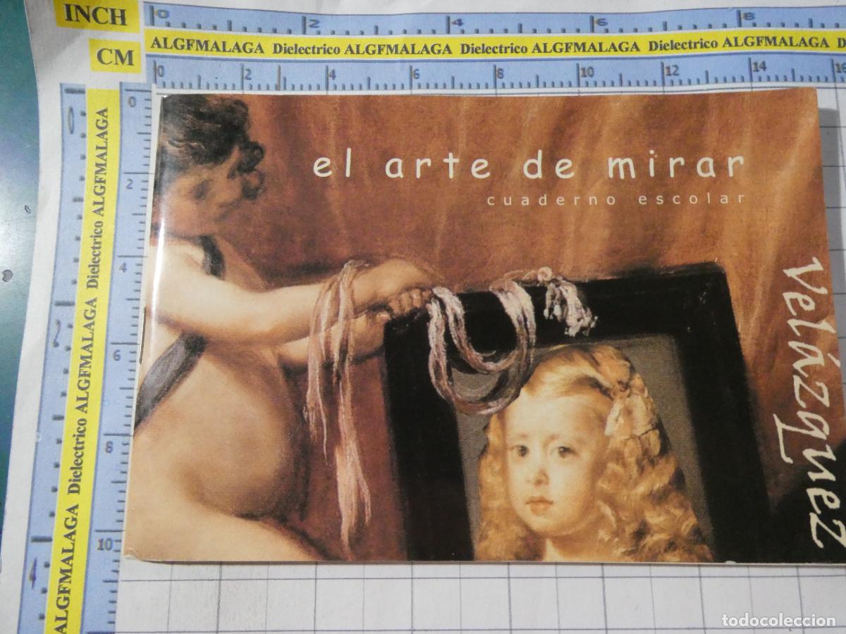 Pegatinas de colecci&oacute;n: CUADERNO &Aacute;LBUM 16 PEGATINAS PINTURAS CUADROS VEL&Aacute;ZQUEZ. EL ARTE DE MIRAR. 2446