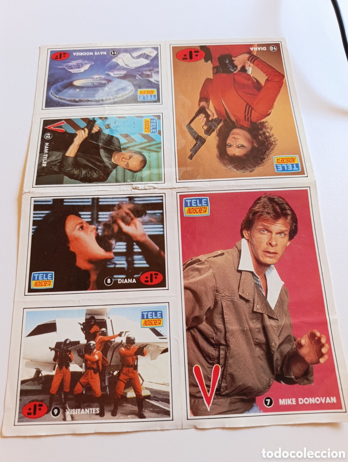 Pegatinas de colecci&oacute;n: Pegatinas Serie V Teleindiscreta