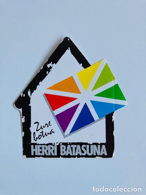 Pegatinas de colecci&oacute;n: PEGATINA ZURE BOTUA HERRI BATASUNA