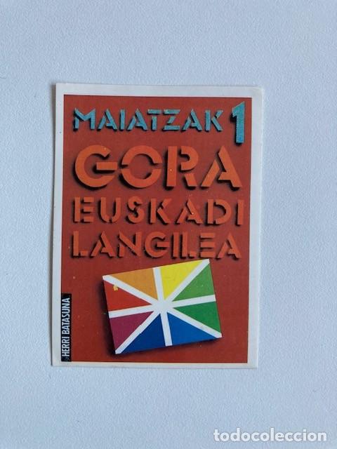Pegatinas de colecci&oacute;n: PEGATINA MAIATZAK 1 GORA EUSKADI LANGILEA HERRI BATASUNA