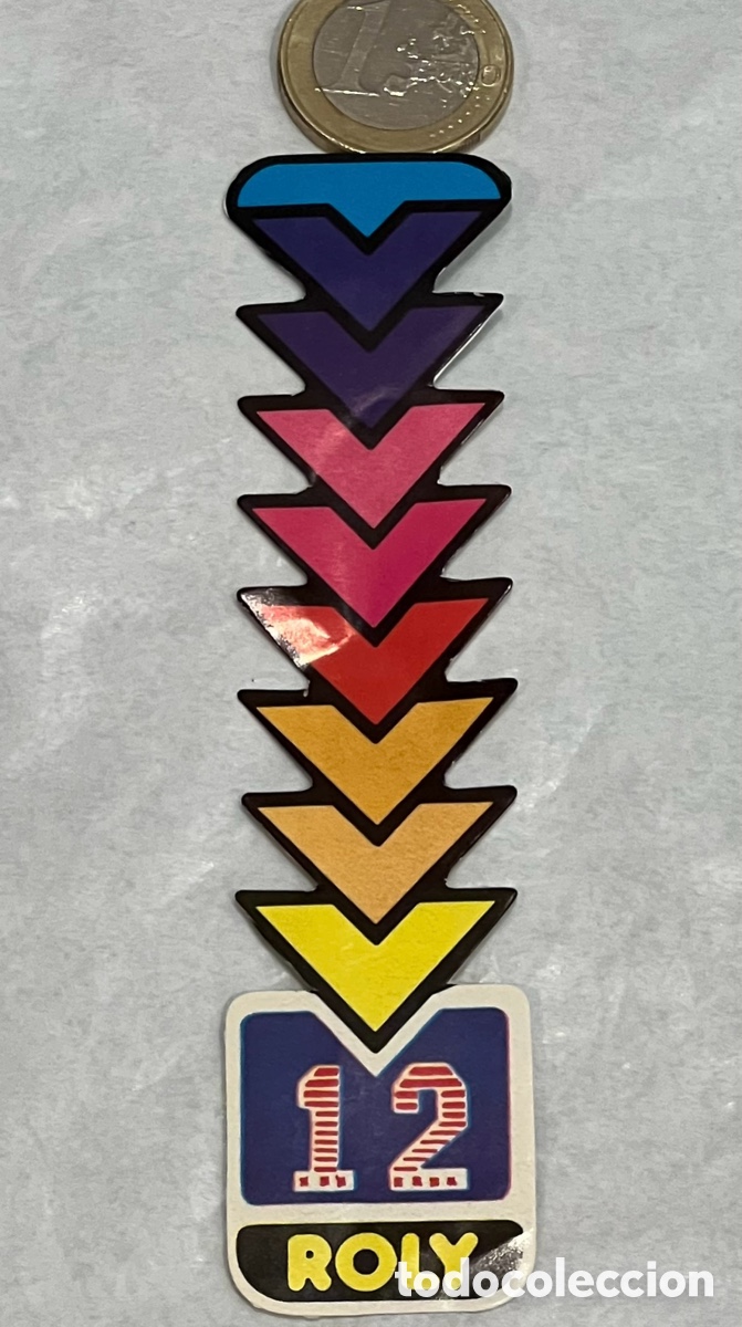 Pegatinas de colecci&oacute;n: Pegatina. ROLY. A&ntilde;os 80.
