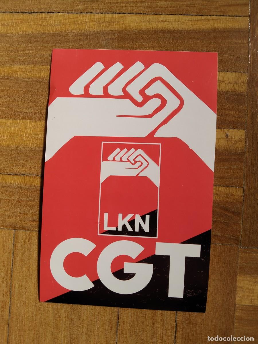 Pegatinas de colecci&oacute;n: PEGATINA POLITICA SINDICAL SINDICATO LKN CGT SIN PEGAR