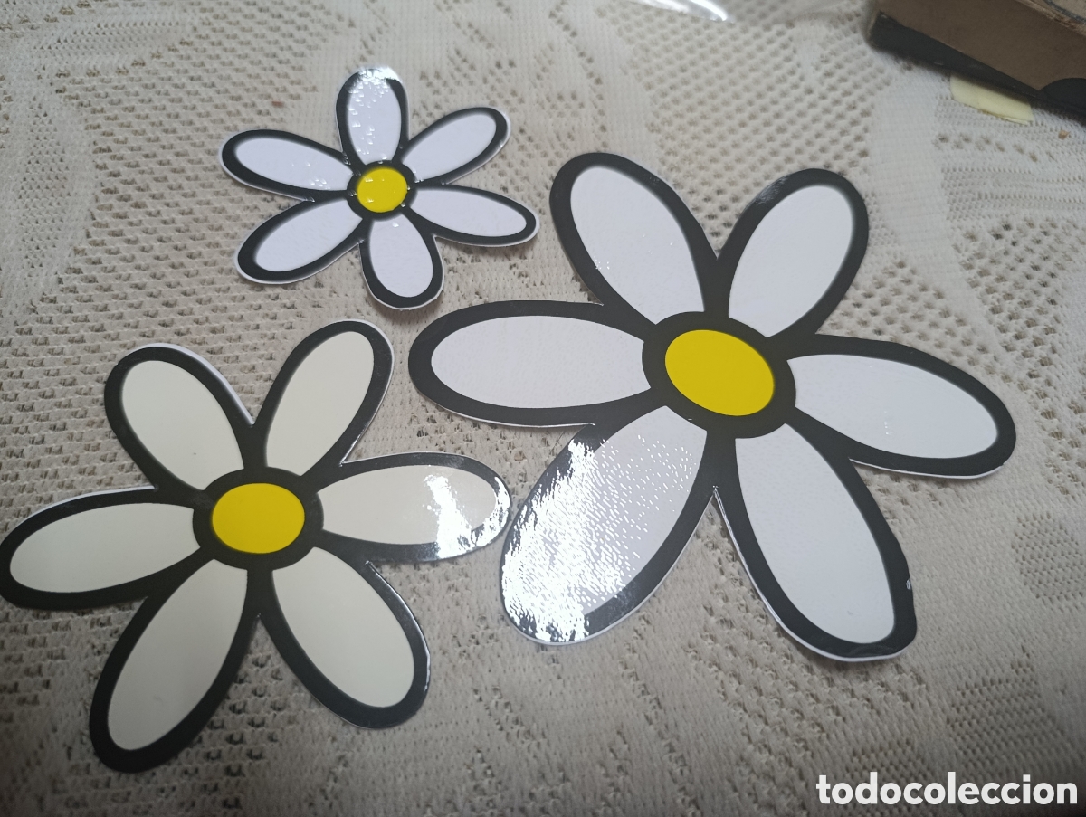 Pegatinas de colecci&oacute;n: Lote de 15 pegatinas a&ntilde;os 80-90