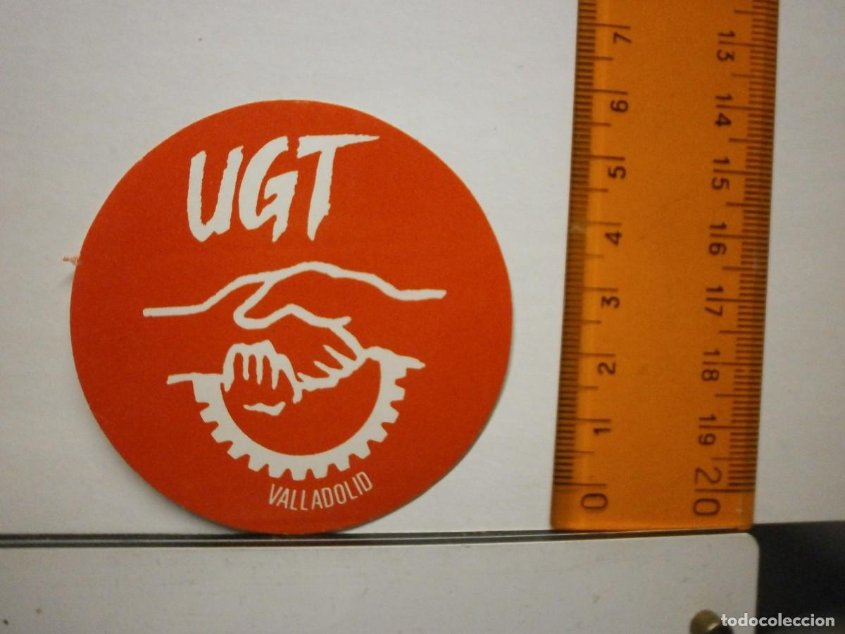 Pegatinas de colecci&oacute;n: pegatina politica UGT metal valladolid