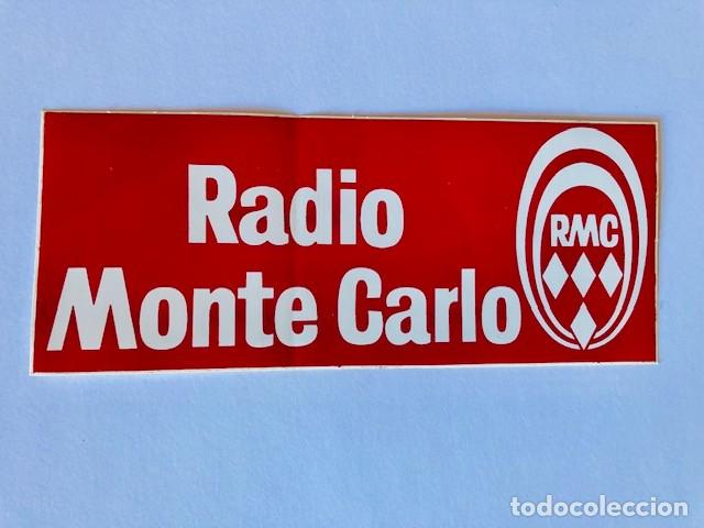 Pegatinas de colecci&oacute;n: PEGATINA RADIO MONTE CARLO