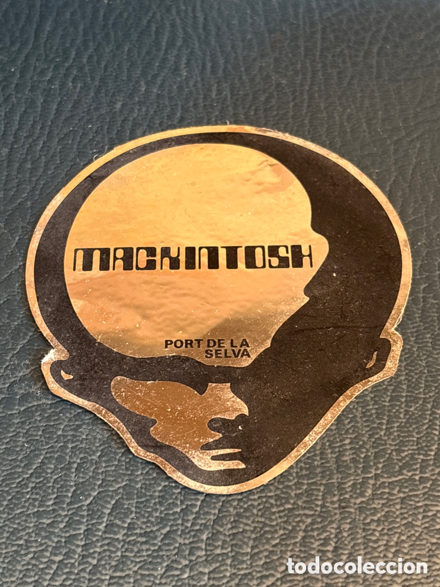 Pegatinas de colecci&oacute;n: ADHESIVO PUB MACKINTOSH ( PORT DE LA SELVA , DISCOTECA BAR MUSICAL&hellip;)