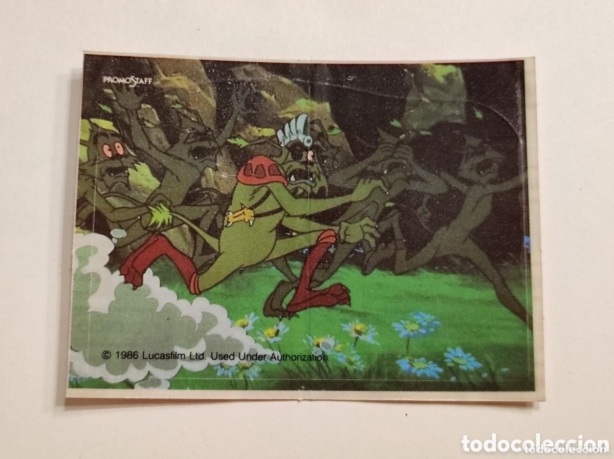Pegatinas de colecci&oacute;n: cromo adhesivo pegatina Panrico star wars Droids Ewoks cromo a&ntilde;o 1986