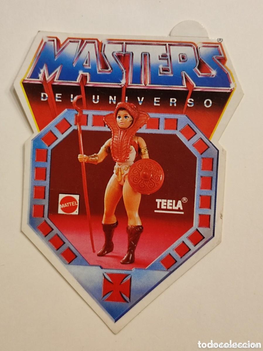 Pegatinas de colecci&oacute;n: adhesivo cromo pegatina Masters Universo Teela a&ntilde;o 1985 - 12 cm mattel