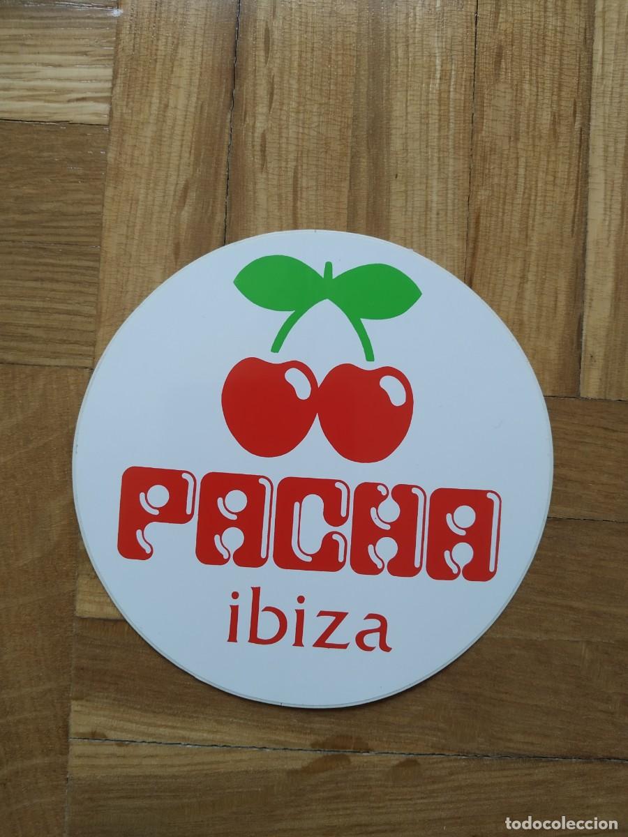 Pegatinas de colecci&oacute;n: PEGATINA DISCOTECA PACHA IBIZA SIN PEGAR 9,50 CM DIAMETRO VER FOTOS