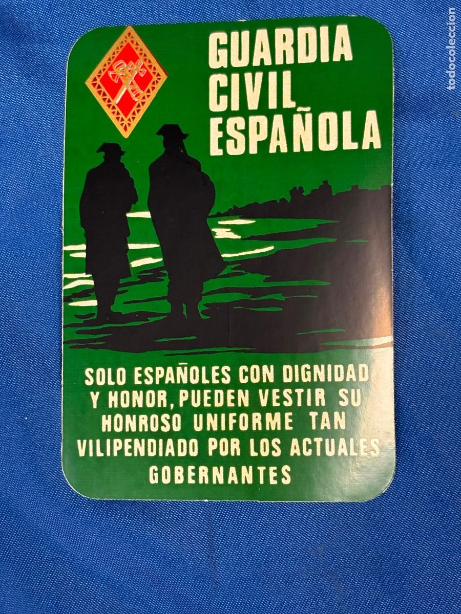 Pegatinas de colecci&oacute;n: PEGATINA POLITICA GUARDIA CIVIL