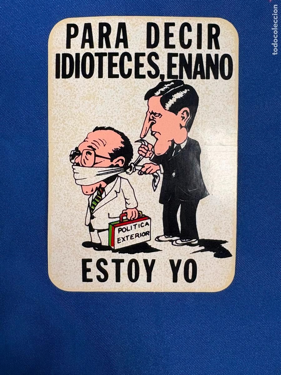 Pegatinas de colecci&oacute;n: PEGATINA POLITICA SATIRA