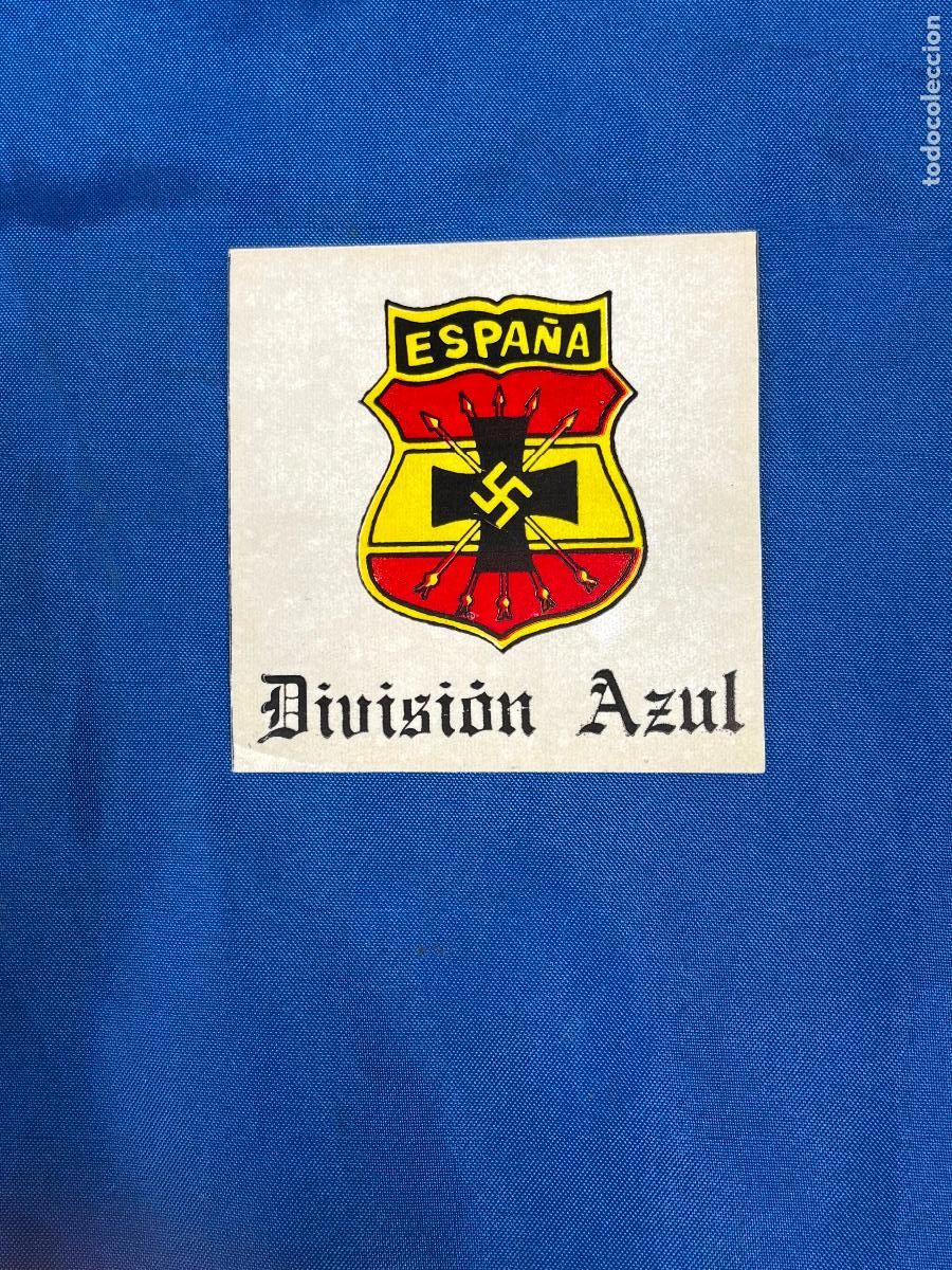 Pegatinas de colecci&oacute;n: PEGATINA POLITICA DIVISION AZUL