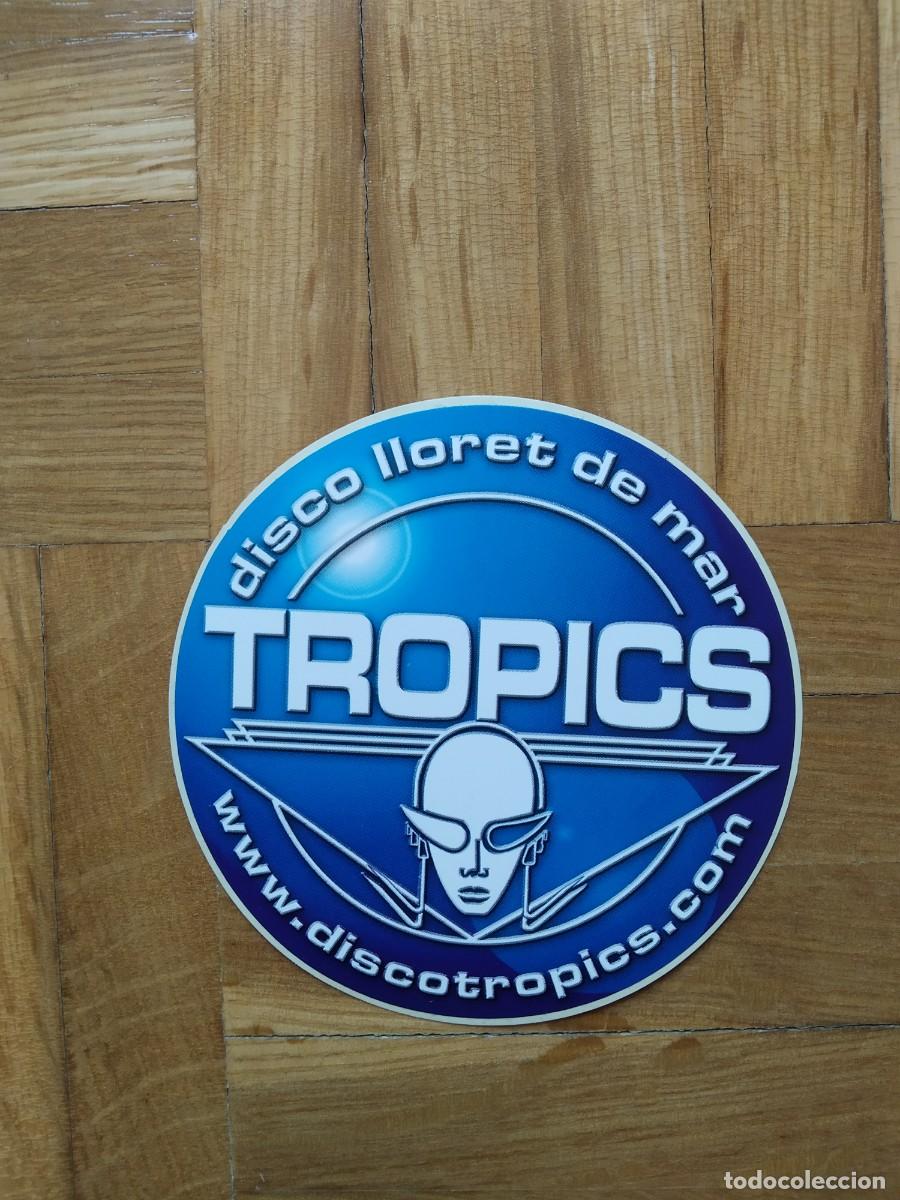 Pegatinas de colecci&oacute;n: PEGATINA DISCOTECA TROPICS LLORET DE MAR SIN PEGAR VER FOTOS