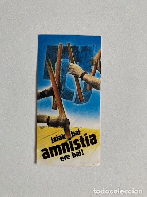 Pegatinas de colecci&oacute;n: PEGATINA JAIAK BAI AMNISTIA ERE BAI!