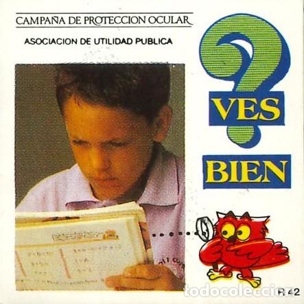 Pegatinas de colecci&oacute;n: PEGATINA - ADHESIVO - ASOCIACION - ASOCIACION DE UTILIDAD PUBLICA - VES BIEN?