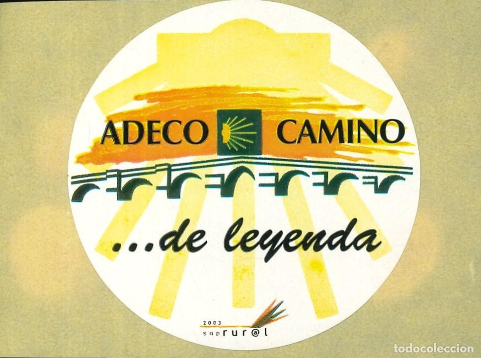 Pegatinas de colecci&oacute;n: PEGATINA - ADHESIVO - ASOCIACION - ADECO CAMINO...DE LEYENDA - 2003 - SAP RURAL