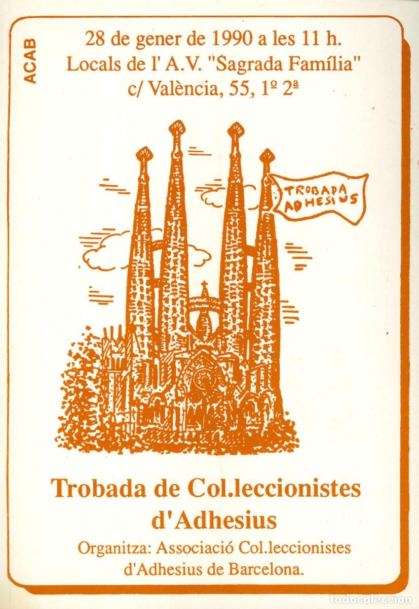 Pegatinas de colecci&oacute;n: PEGATINA - ADHESIVO - ASOCIACION - ASOCIACION DE COLECCIONISTAS DE ADHESIVOS DE BARCELONA