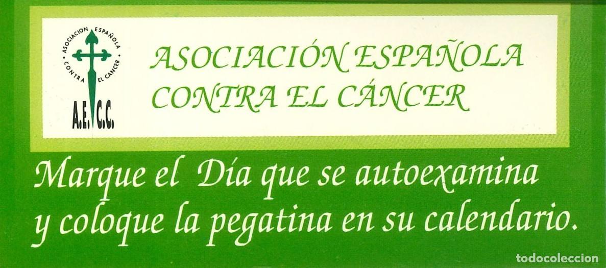 Pegatinas de colecci&oacute;n: PEGATINA - ADHESIVO - A.E.C.C. - ASOCIACION ESPA&Ntilde;OLA CONTRA EL CANCER - MARQUE EL DIA...