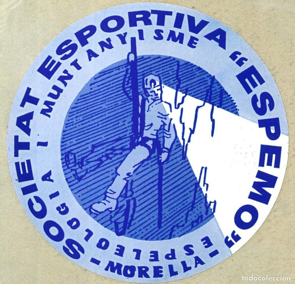 Pegatinas de colecci&oacute;n: PEGATINA - ADHESIVO - SOCIEDAD - SOCIEDAD DEPORTIVA ESPEMO - MORELLA (CASTELLON)