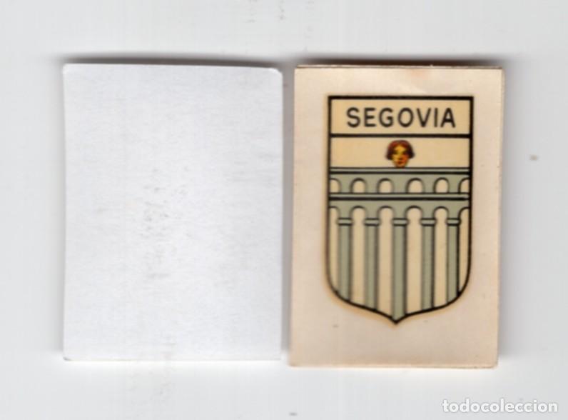 Pegatinas de colecci&oacute;n: Calcoman&iacute;a vintage de SEGOVIA. Colecci&oacute;n her&aacute;ldica y blasones de Espa&ntilde;a -Austro Ibera-