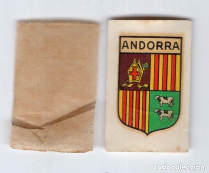 Pegatinas de colecci&oacute;n: Calcoman&iacute;a vintage de ANDORRA. Colecci&oacute;n de her&aacute;ldica y blasones -Austro Ibera-