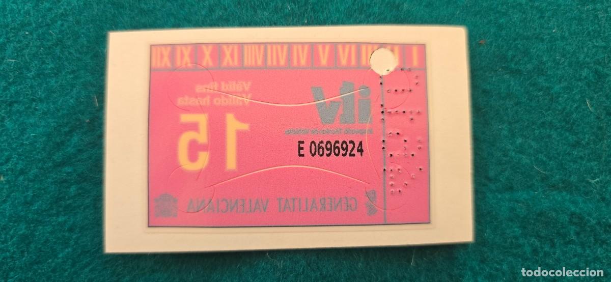 Pegatinas de colecci&oacute;n: ADHESIVO - PEGATINA - STICKER ITV 2015 - GENERALITAT VALENCIANA