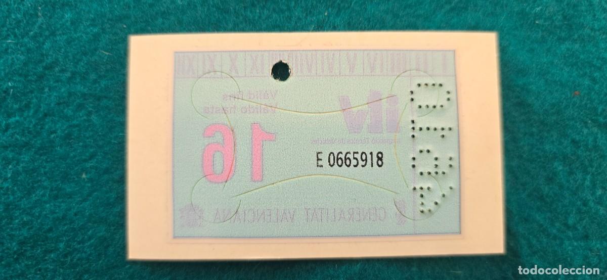 Pegatinas de colecci&oacute;n: ADHESIVO - PEGATINA - STICKER ITV 2016 - GENERALITAT VALENCIANA