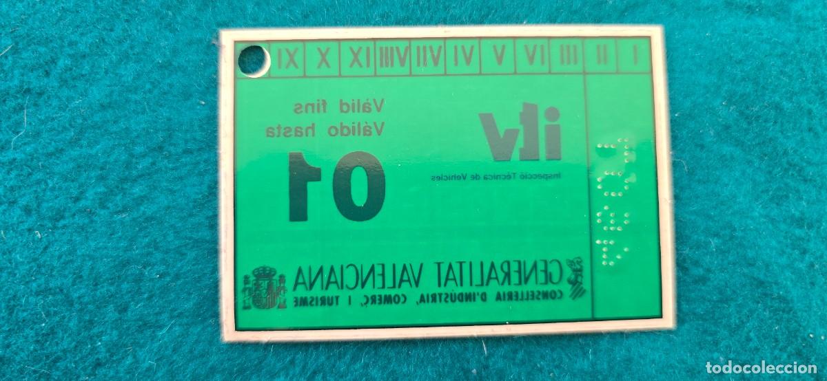 Pegatinas de colecci&oacute;n: ADHESIVO - PEGATINA - STICKER ITV 2001 - GENERALITAT VALENCIANA