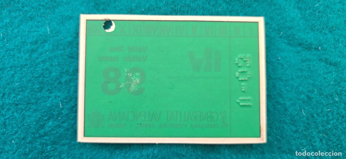 Pegatinas de colecci&oacute;n: ADHESIVO - PEGATINA - STICKER ITV 1998 - GENERALITAT VALENCIANA