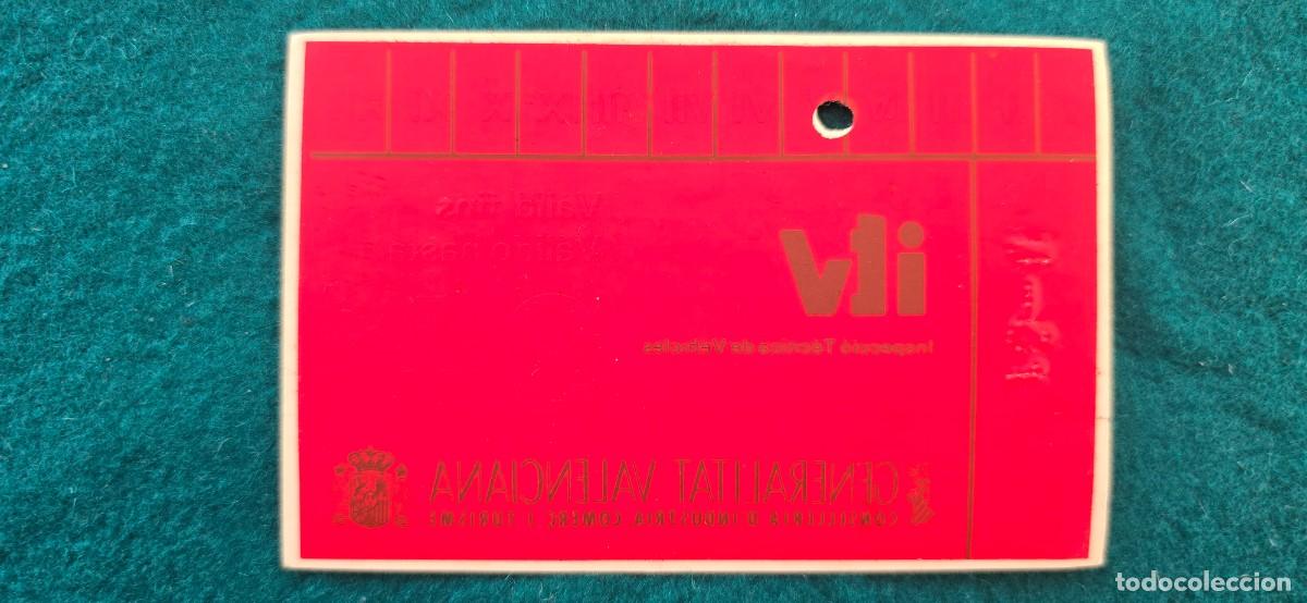 Pegatinas de colecci&oacute;n: ADHESIVO - PEGATINA - STICKER ITV 1994 - GENERALITAT VALENCIANA