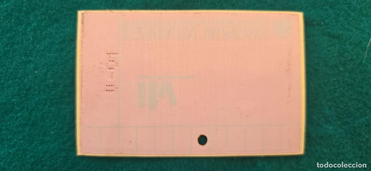 Pegatinas de colecci&oacute;n: ADHESIVO - PEGATINA - STICKER ITV 1991 - GENERALITAT VALENCIANA