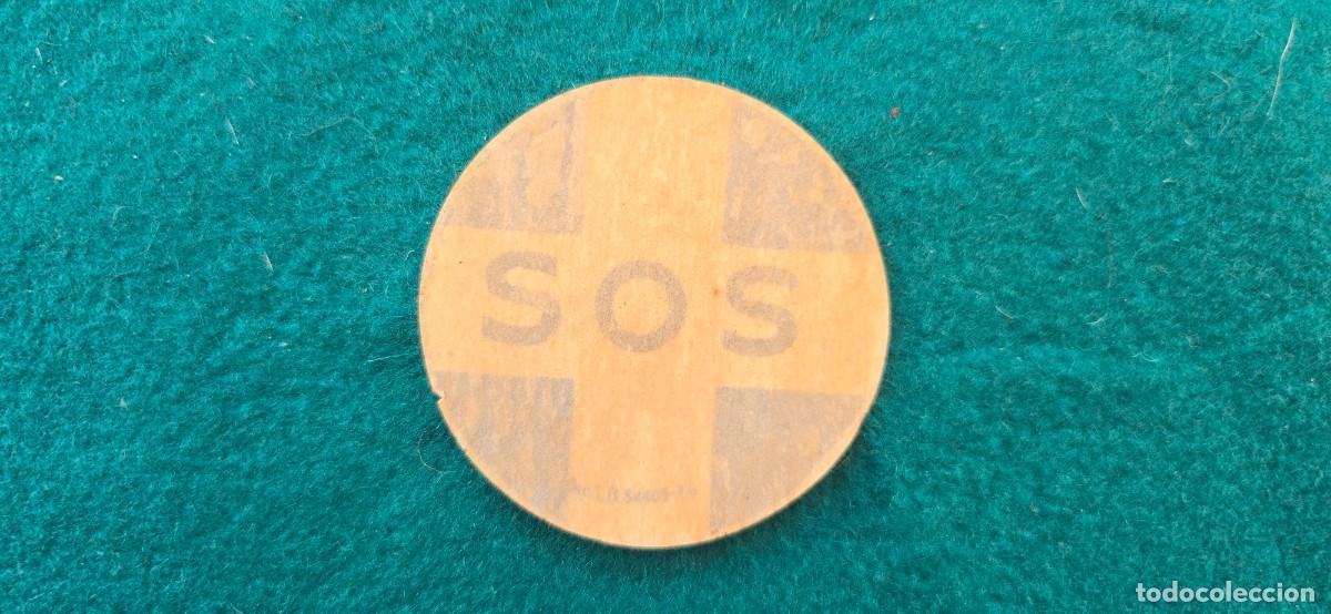 Pegatinas de colecci&oacute;n: ADHESIVO - PEGATINA - STICKER SOS PARA CRISTAL